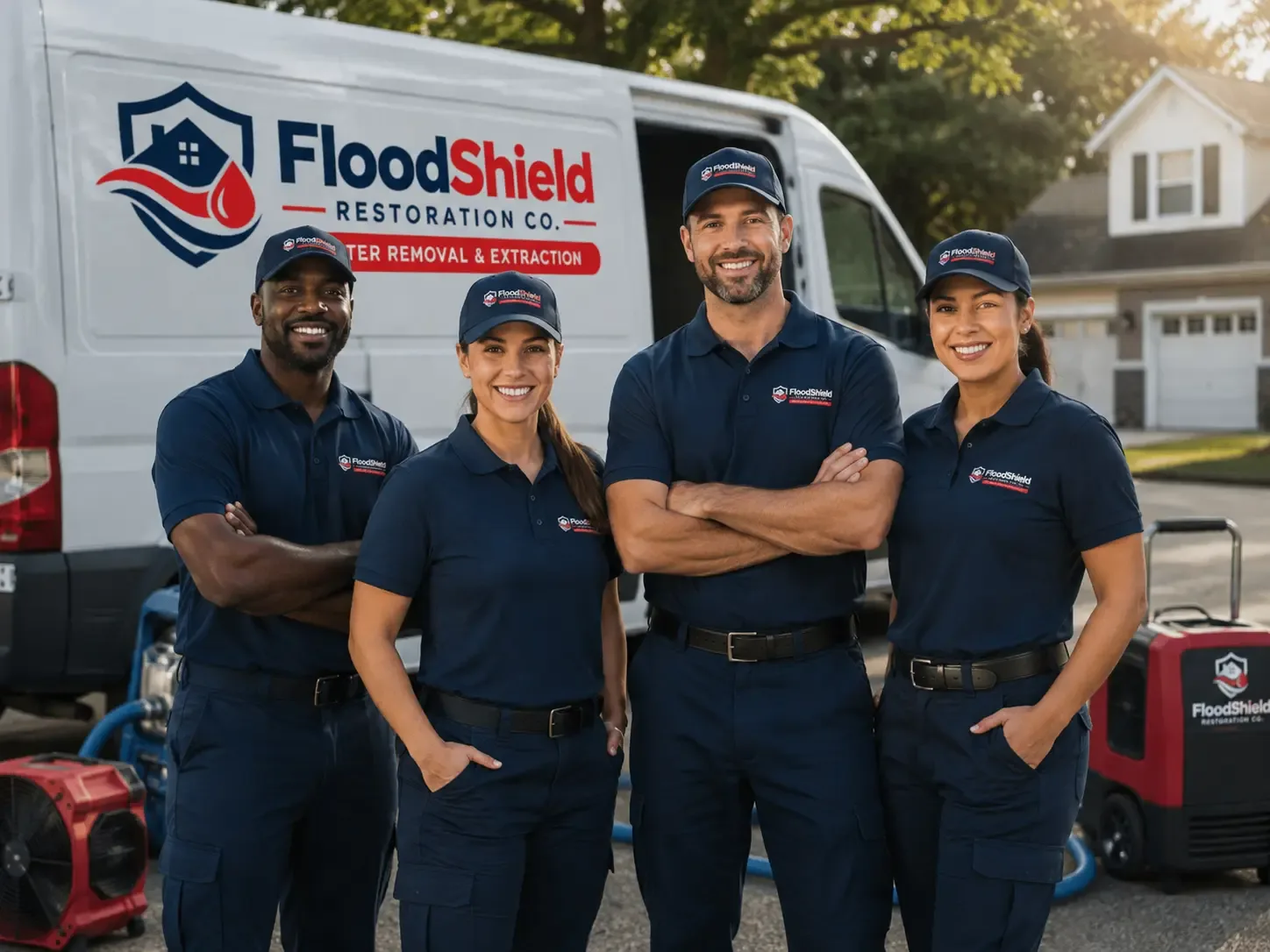 Flood Damage Restoration company in Marcellus, MI